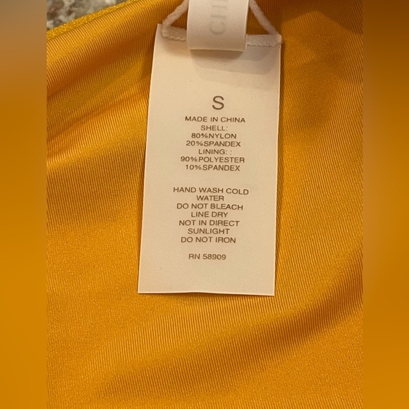 Chelsea & Violet Gold and Red Bikini Swimwear - Picture 4 of 6